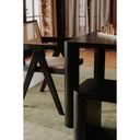 Post Small Dining Bench Black - 6