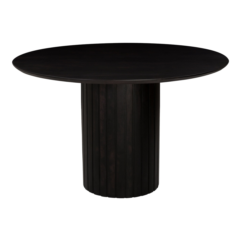Povera Round Dining Table Black - 1