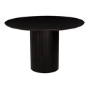 Povera Round Dining Table Black - 1