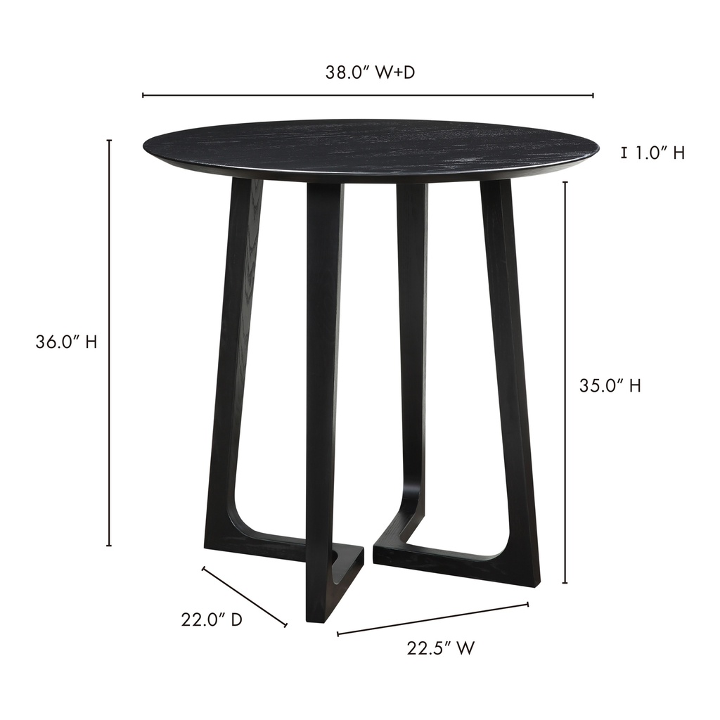 Godenza Counter Table Black - 8