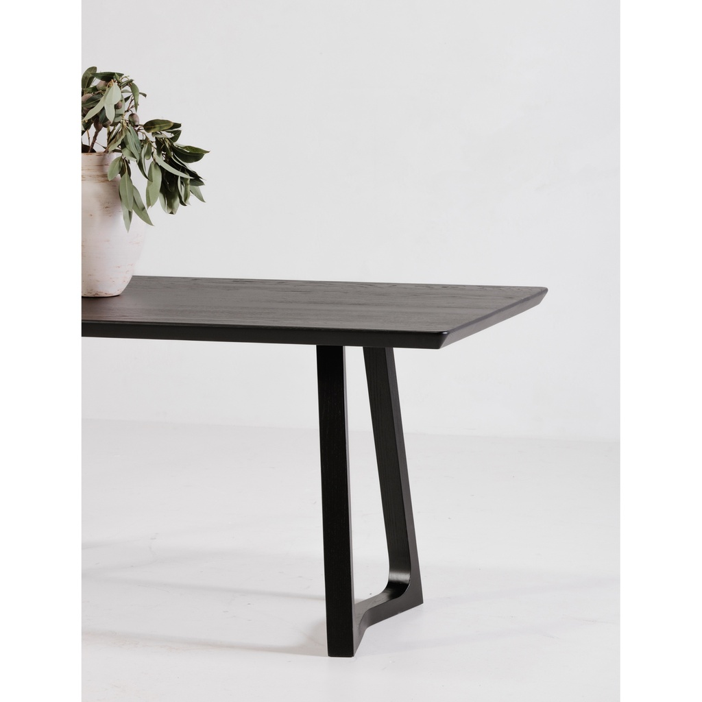 Silas Dining Table Black Ash - 5
