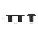 Povera Dining Table Black - 7