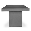 Antonius Outdoor Dining Table Grey - 2
