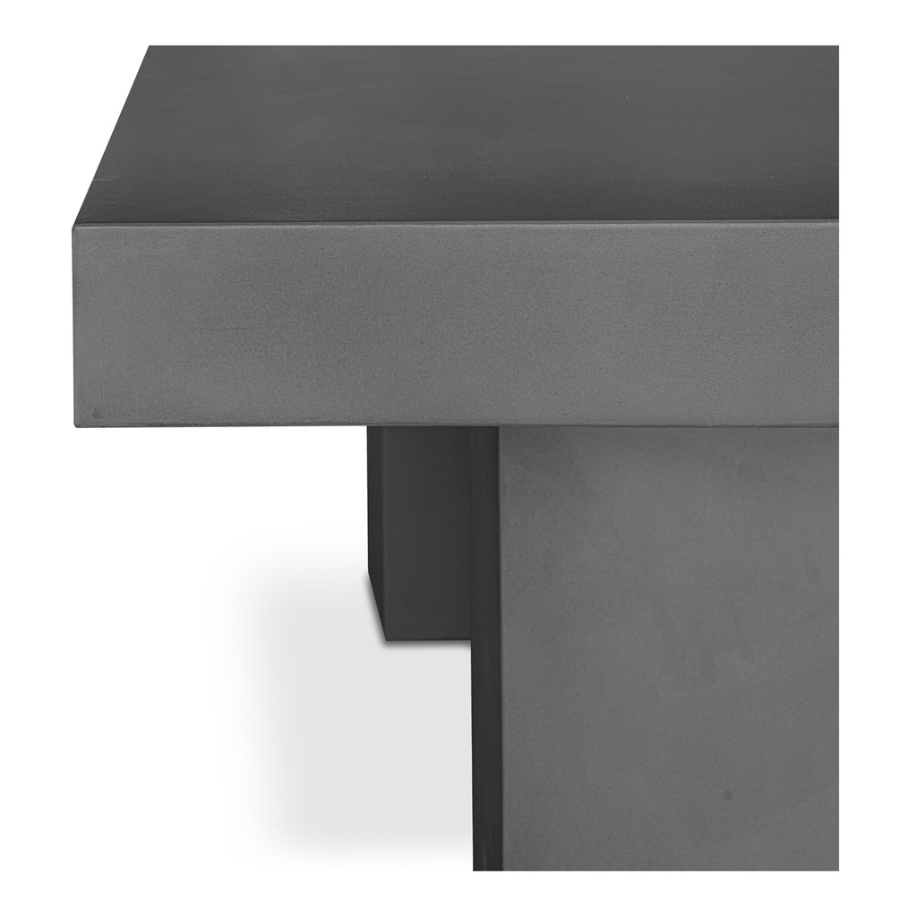 Antonius Outdoor Dining Table Grey - 4