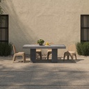 Antonius Outdoor Dining Table Grey - 6