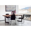 Bent Dining Table Extra Small Brown - 5
