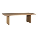 Koshi Dining Table Sandblasted Amber Oak - 1