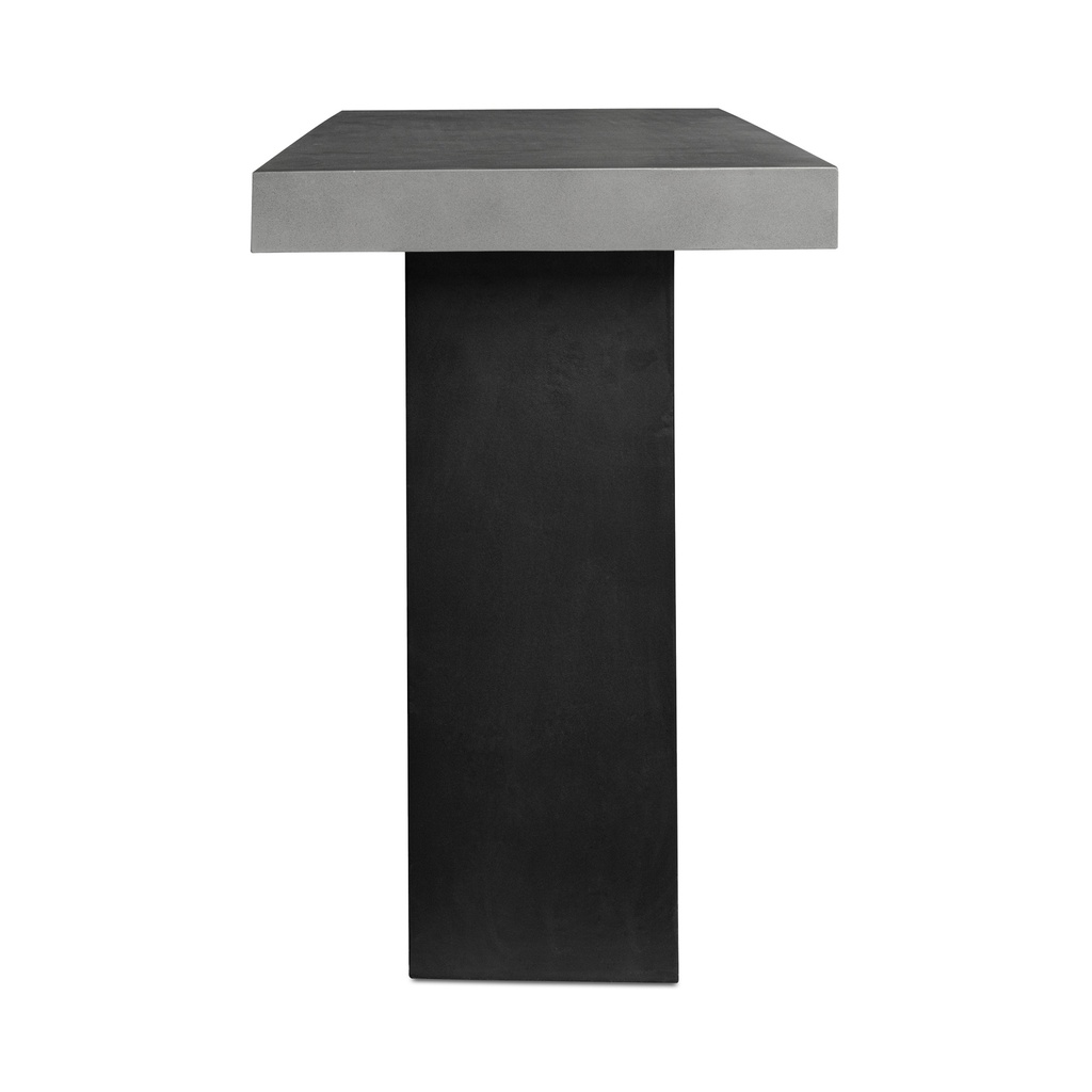 Lithic Outdoor Bar Table Grey - 2