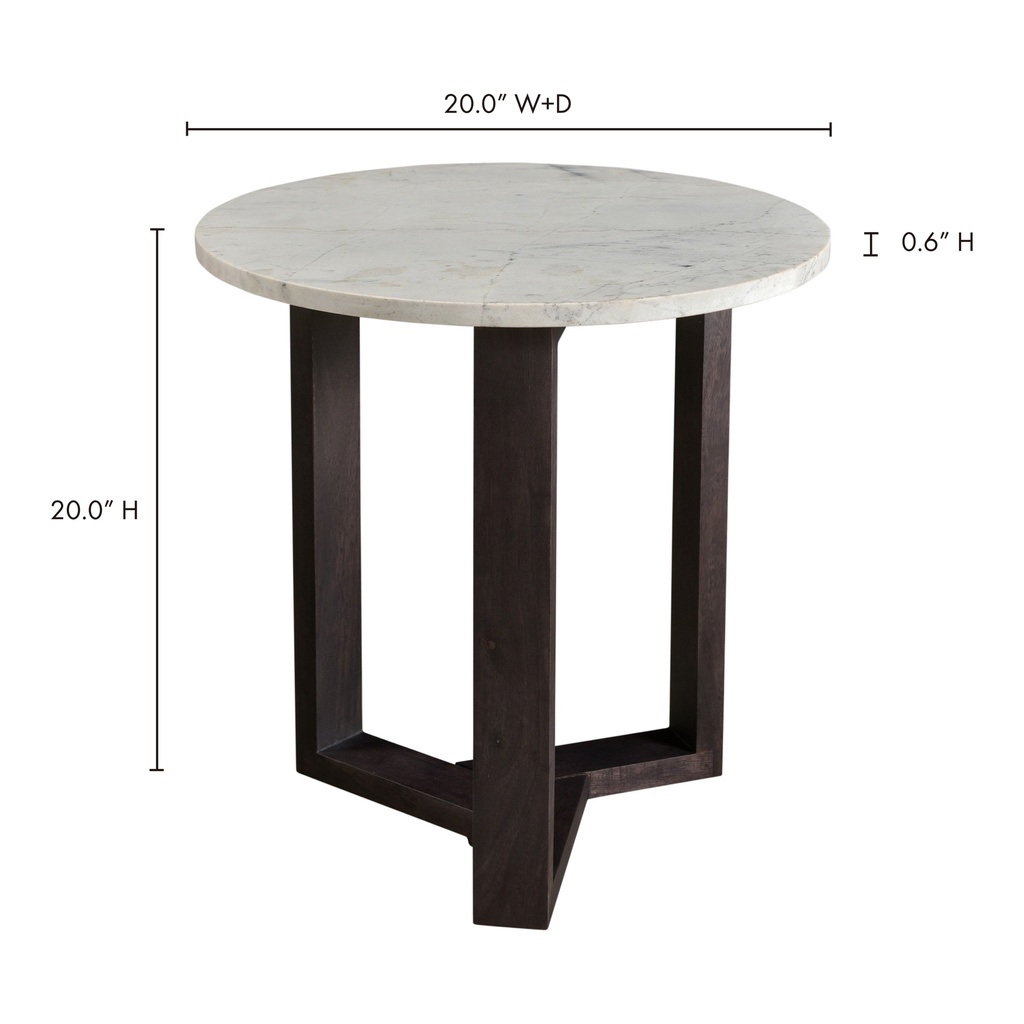 Jinxx Side Table Charcoal Grey - 9