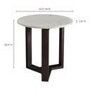 Jinxx Side Table Charcoal Grey - 9