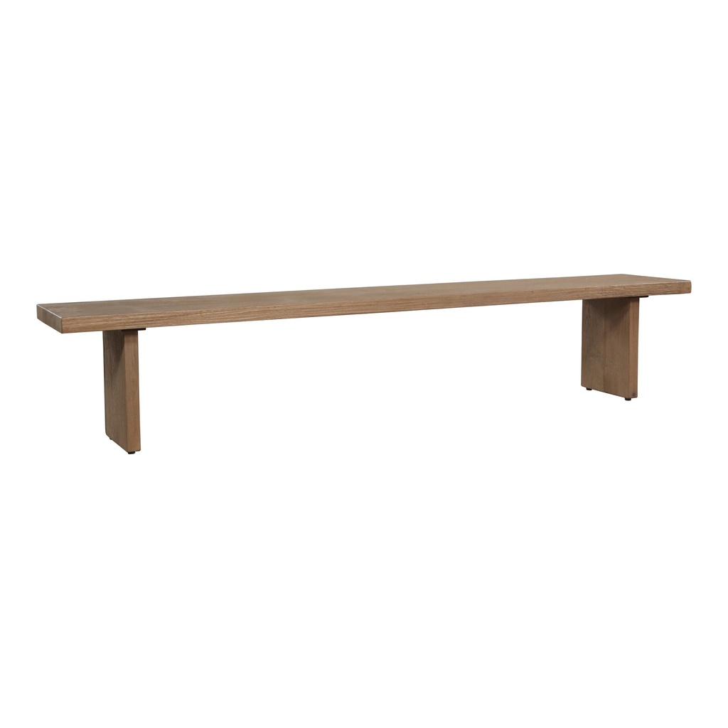 Koshi Bench Sandblasted Amber Oak - 1