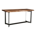 Bent Counter Table Brown - 1