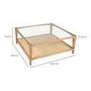 Harrington Coffee Table Natural - 7
