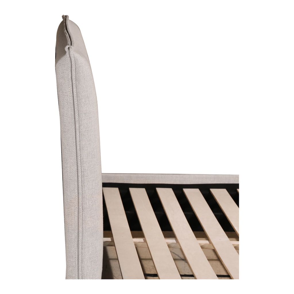 Luzon King Bed Light Grey - 7