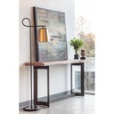 Bent Console Table Brown - 4