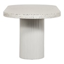 Lyon Outdoor Dining Table White Terrazzo - 2