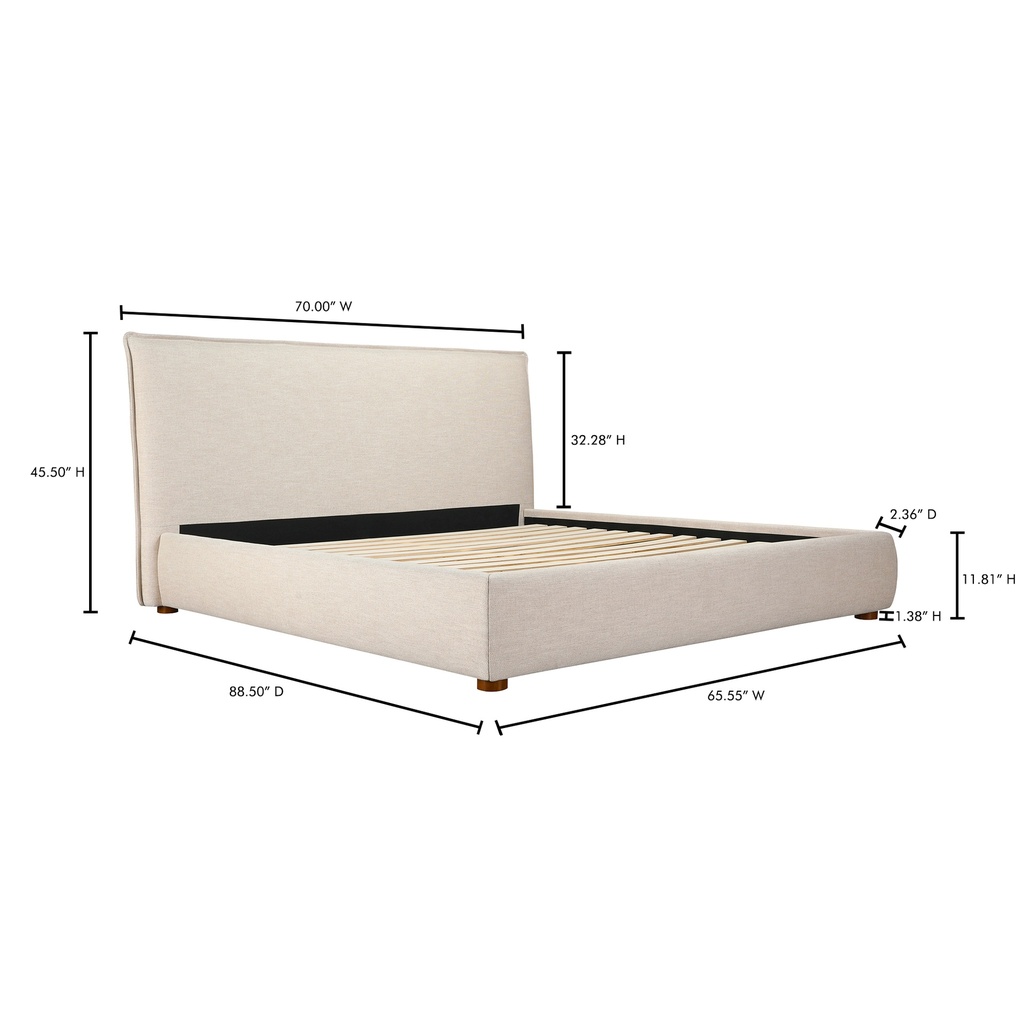 Luzon Queen Bed Wheat - 13
