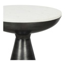 Font Side Table White Marble - 2