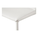 Nora Dining Chair White Vegan Leather - Set Of Two - 7