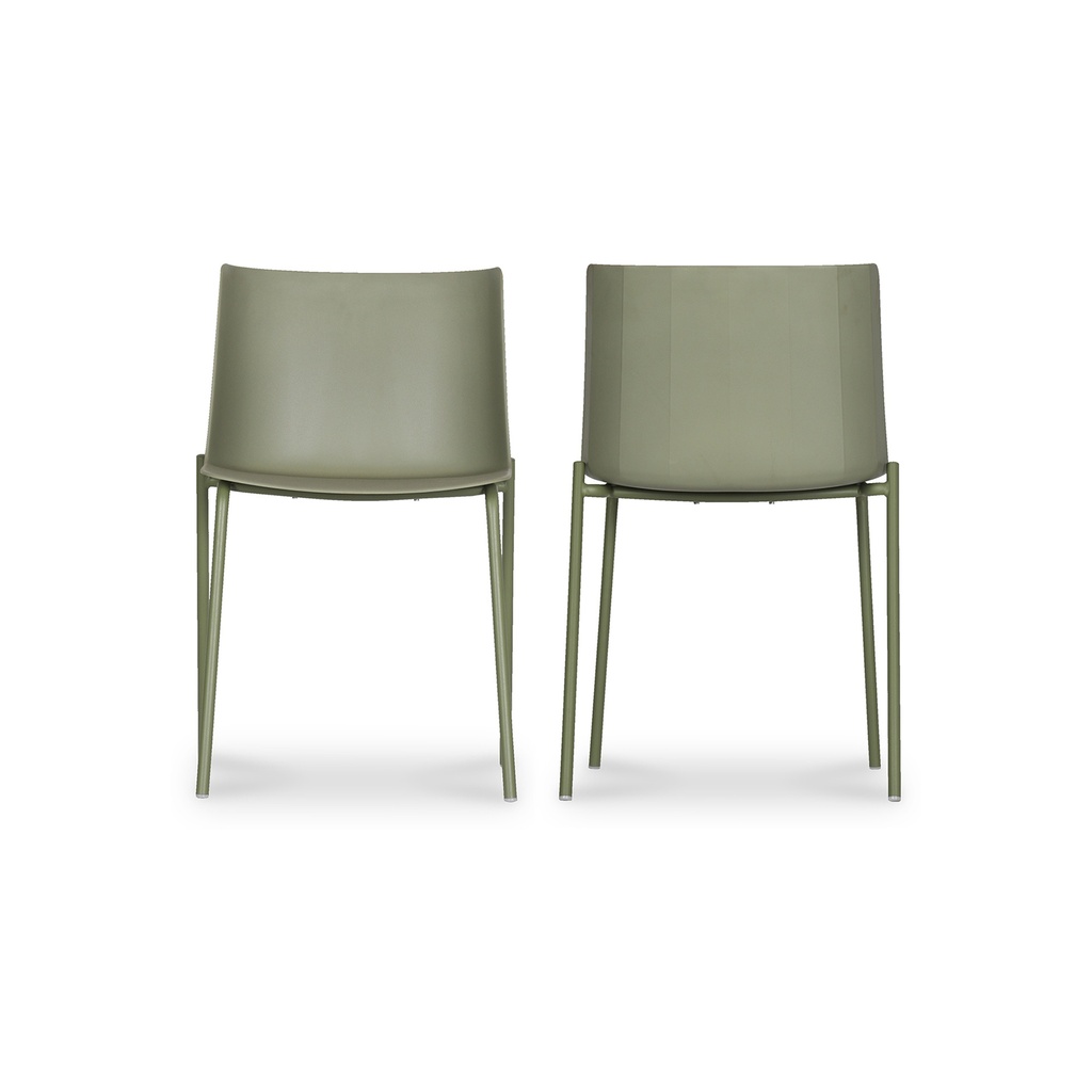 Silla Outdoor Dining Chair Sage Green - Set Of Two - 2