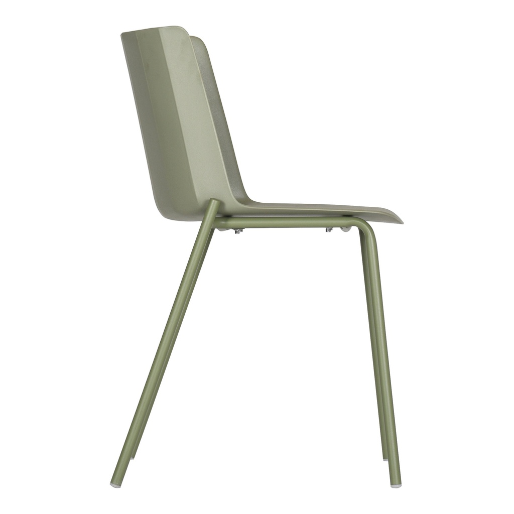 Silla Outdoor Dining Chair Sage Green - Set Of Two - 5