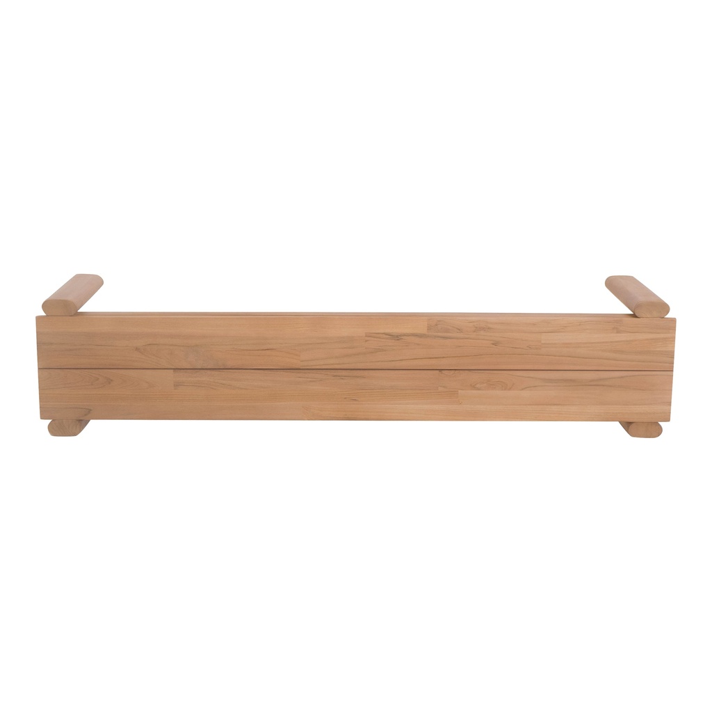 Tempo Outdoor Dining Bench Natural - 2