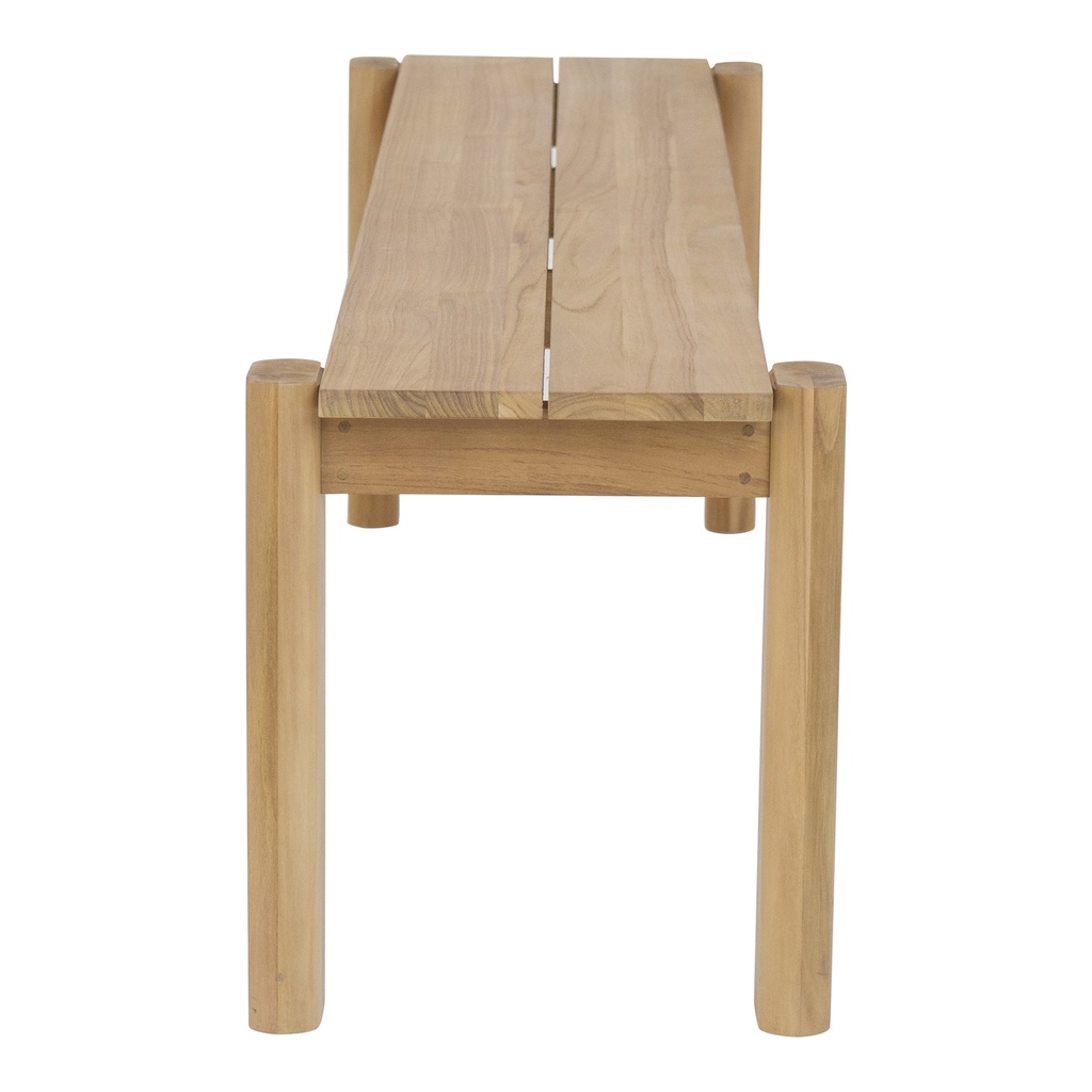 Tempo Outdoor Dining Bench Natural - 3
