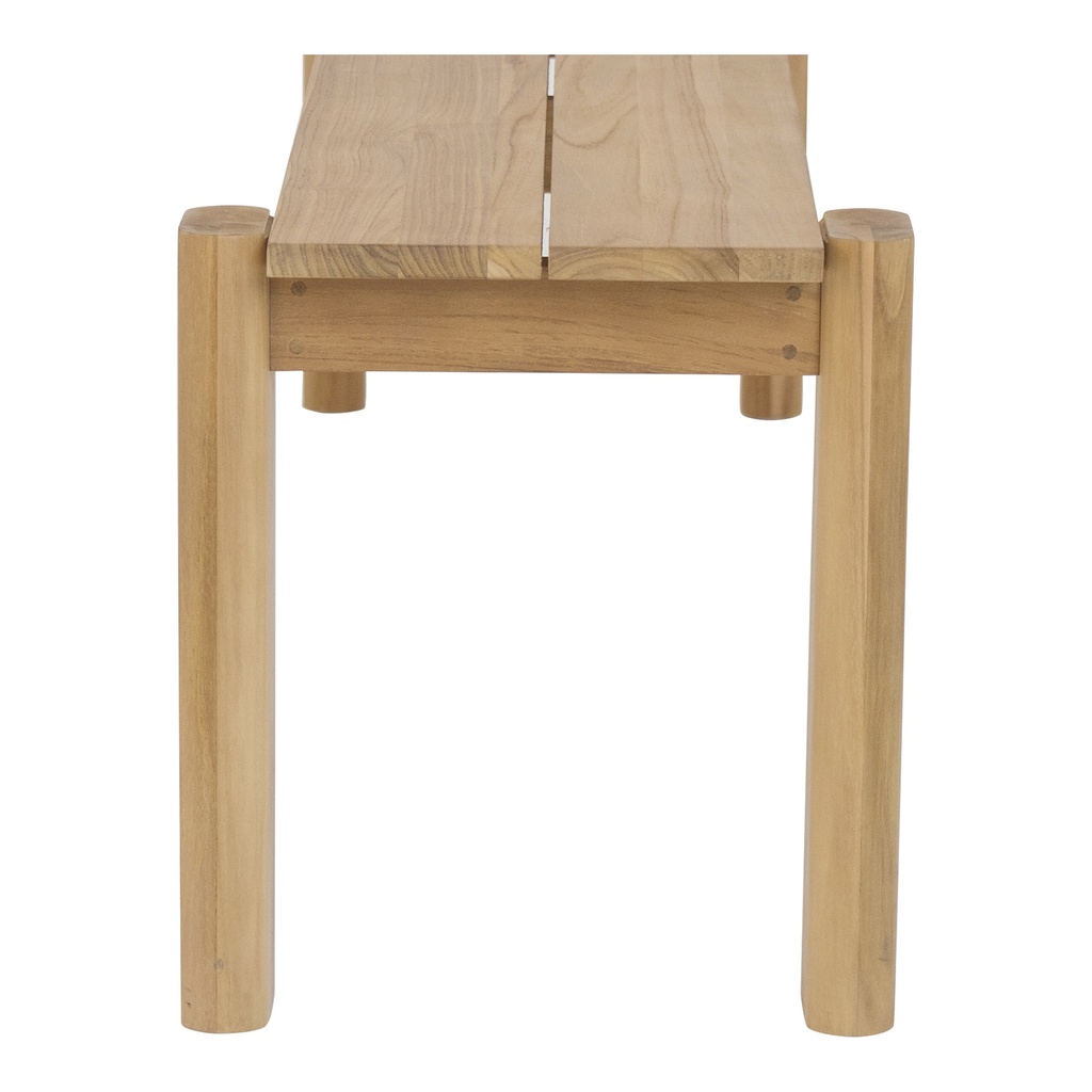 Tempo Outdoor Dining Bench Natural - 4