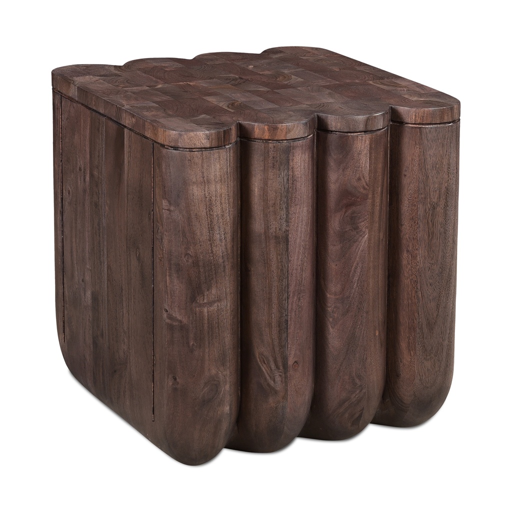 Punyo Punyo Accent Table Espresso Brown - 1