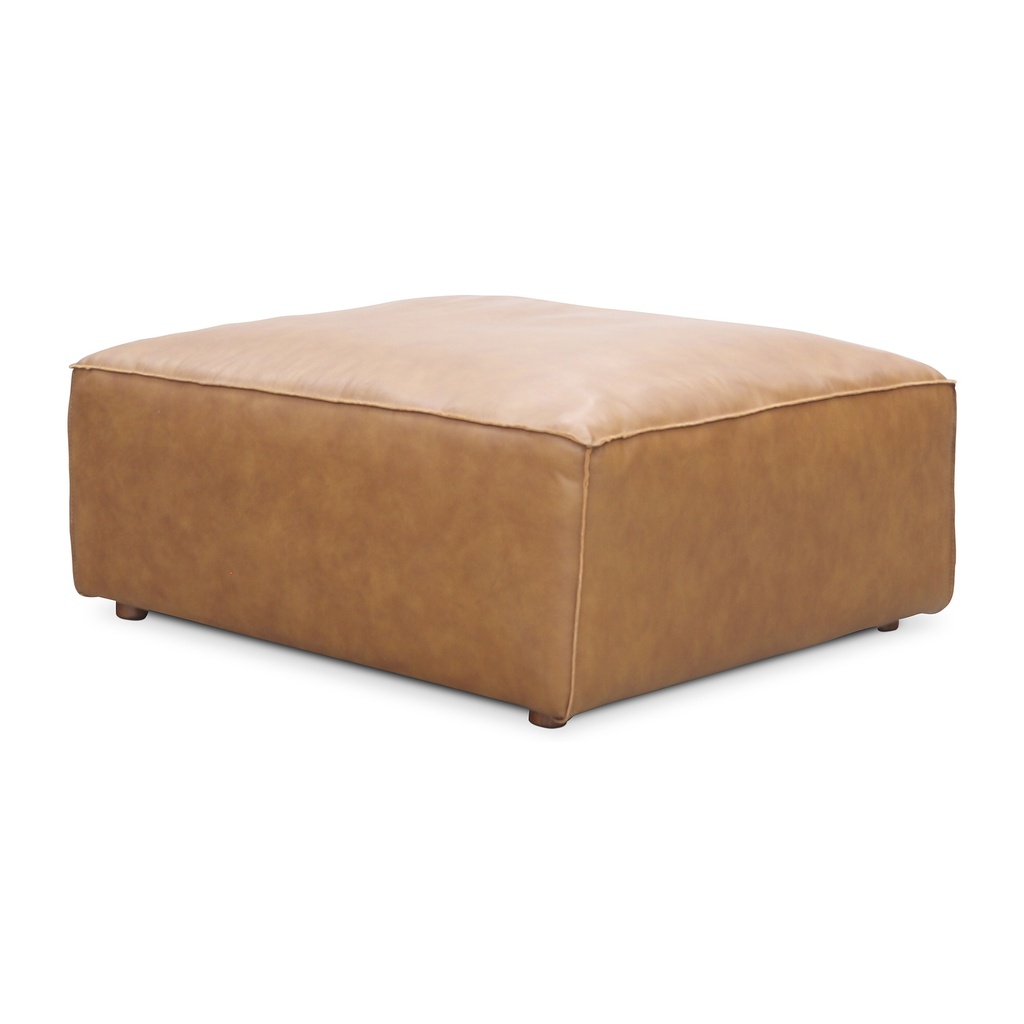Form Ottoman Sonoran Tan Leather - 1