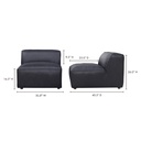 Form Slipper Chair Vantage Black Leather - 9