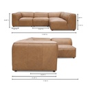 Form Signature Modular Sectional Sonoran Tan - 8