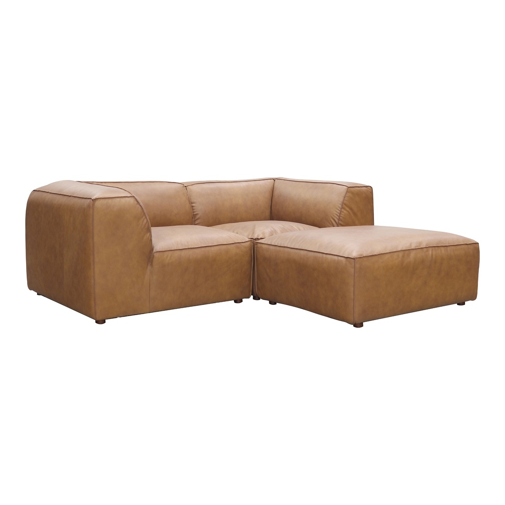 Form Nook Modular Sectional Sonoran Tan Leather - 1