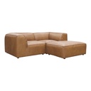 Form Nook Modular Sectional Sonoran Tan Leather - 1