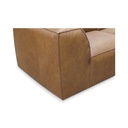 Form Classic L-Shaped Modular Sectional Sonoran Tan Leather - 4