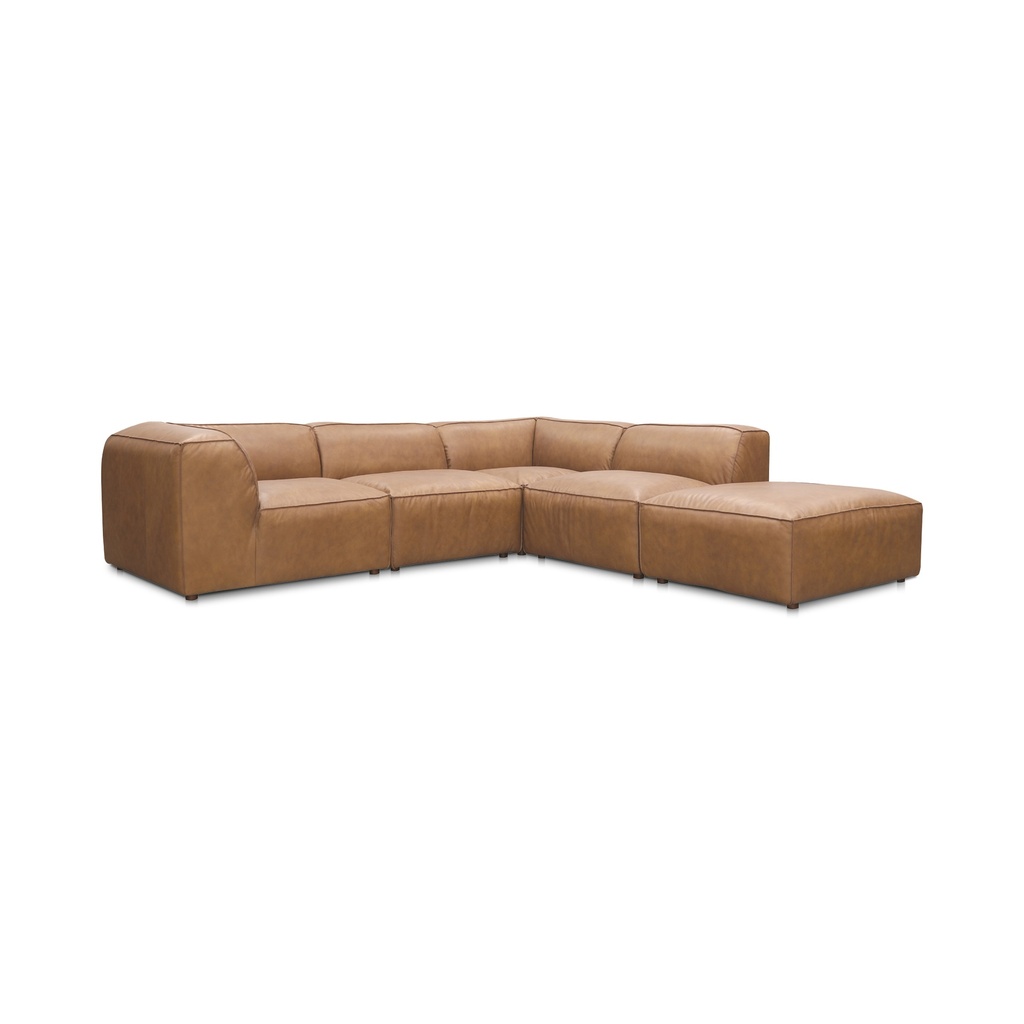 Form Dream Modular Sectional Sonoran Tan Leather - 1