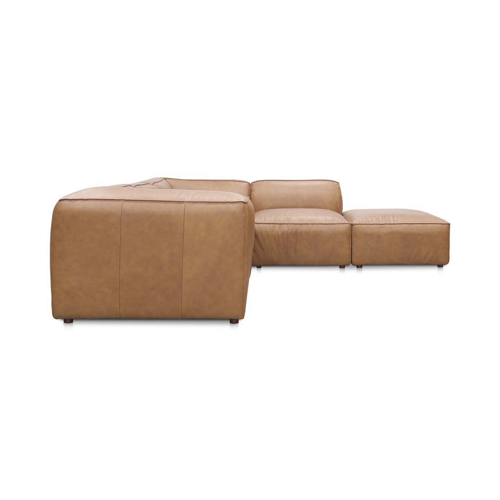 Form Dream Modular Sectional Sonoran Tan Leather - 2