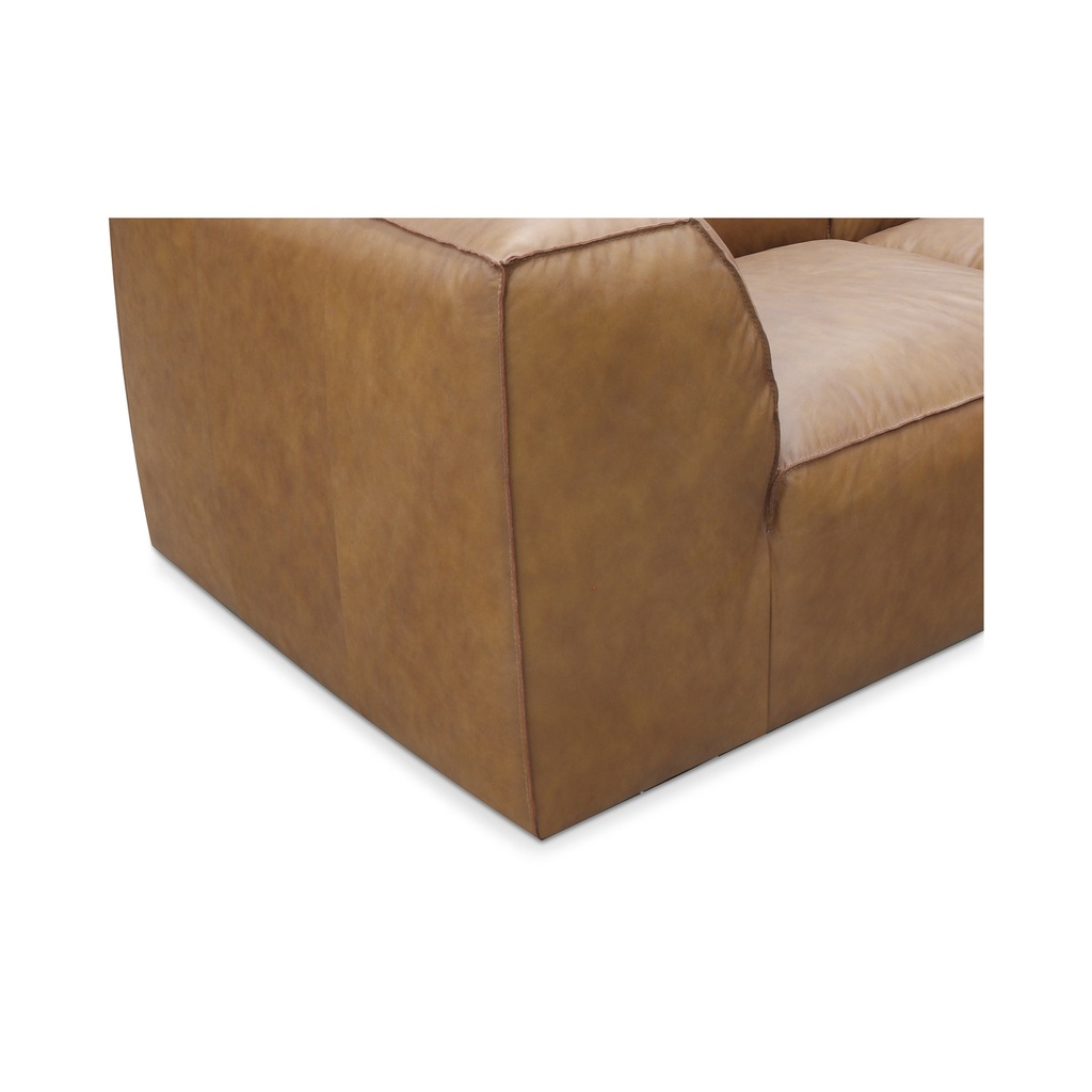 Form Dream Modular Sectional Sonoran Tan Leather - 4