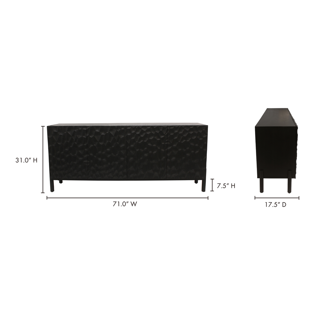 Misaki Sideboard Black - 13