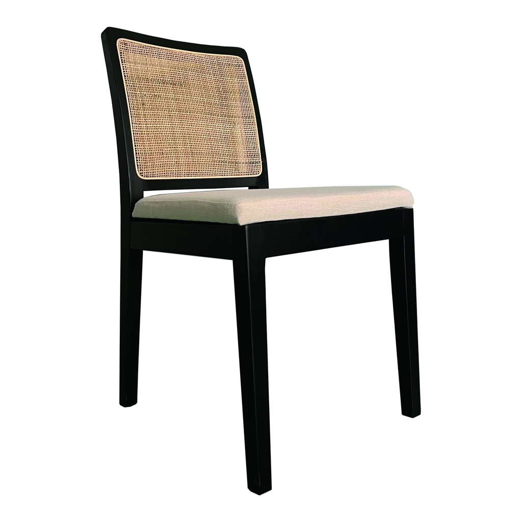 Orville Dining Chair Black - Set Of Two - 3