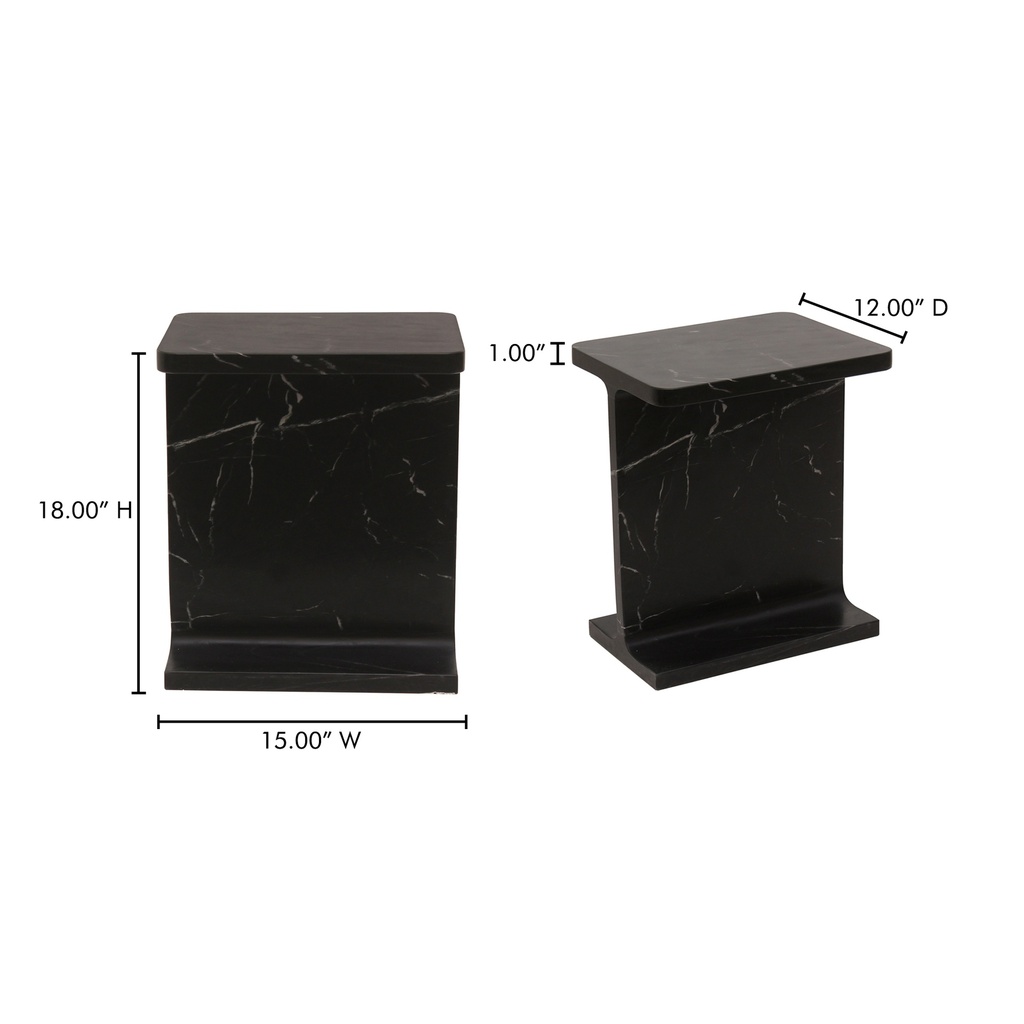 Tullia Accent Table Black - 9