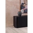 Povera 4 Door Sideboard Black - 5