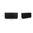 Povera 4 Door Sideboard Black - 8