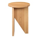 Grace Accent Table Natural Oak - 2