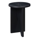 Grace Accent Table Black Oak - 1
