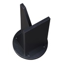 Grace Accent Table Black Oak - 5