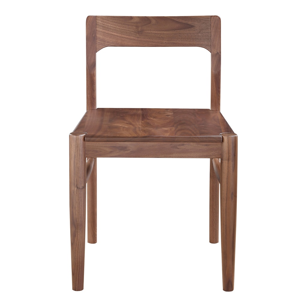 Owing Dining Chair Walnut Brown - Set Of Two - 2
