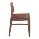 Owing Dining Chair Walnut Brown - Set Of Two - 4