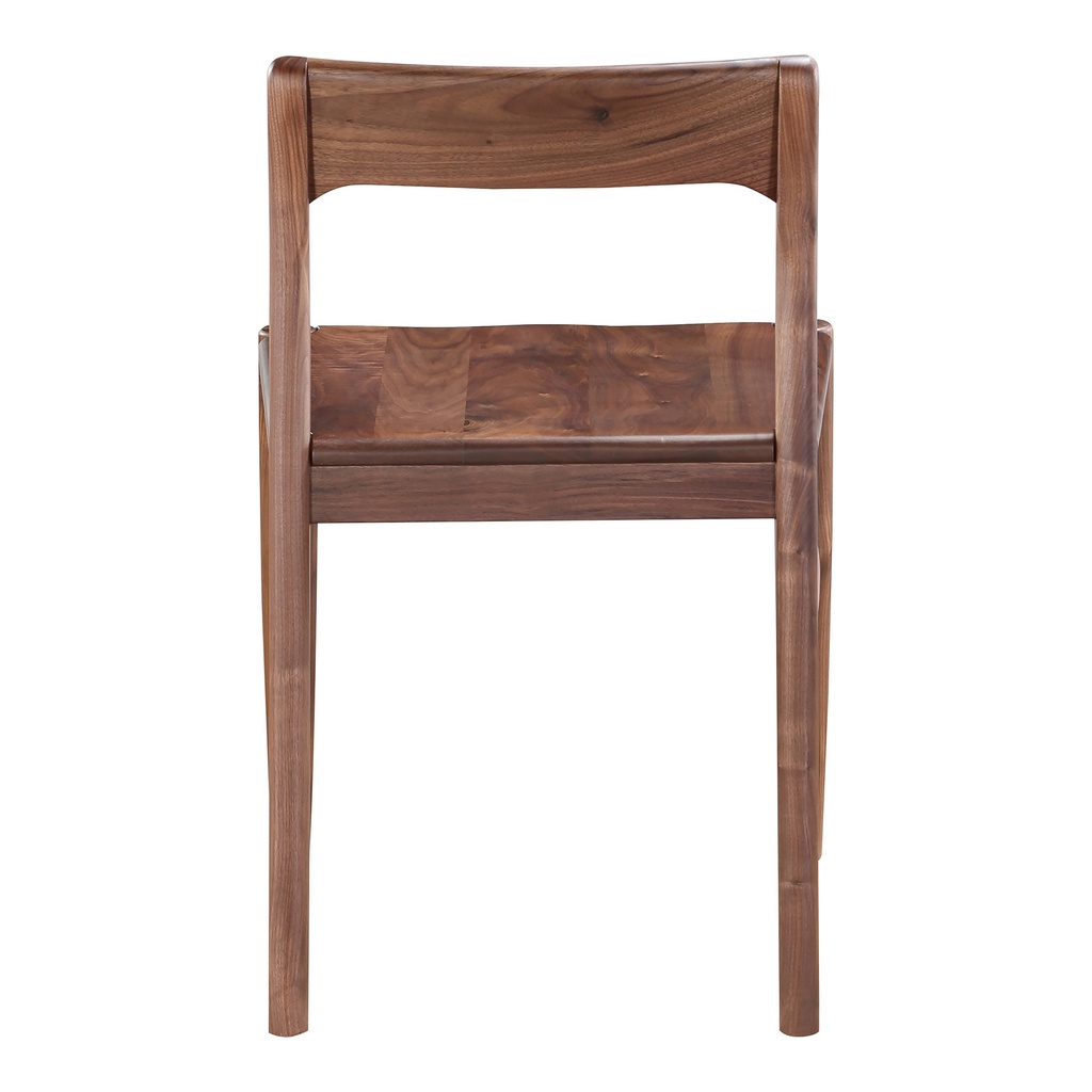 Owing Dining Chair Walnut Brown - Set Of Two - 5