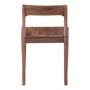 Owing Dining Chair Walnut Brown - Set Of Two - 5